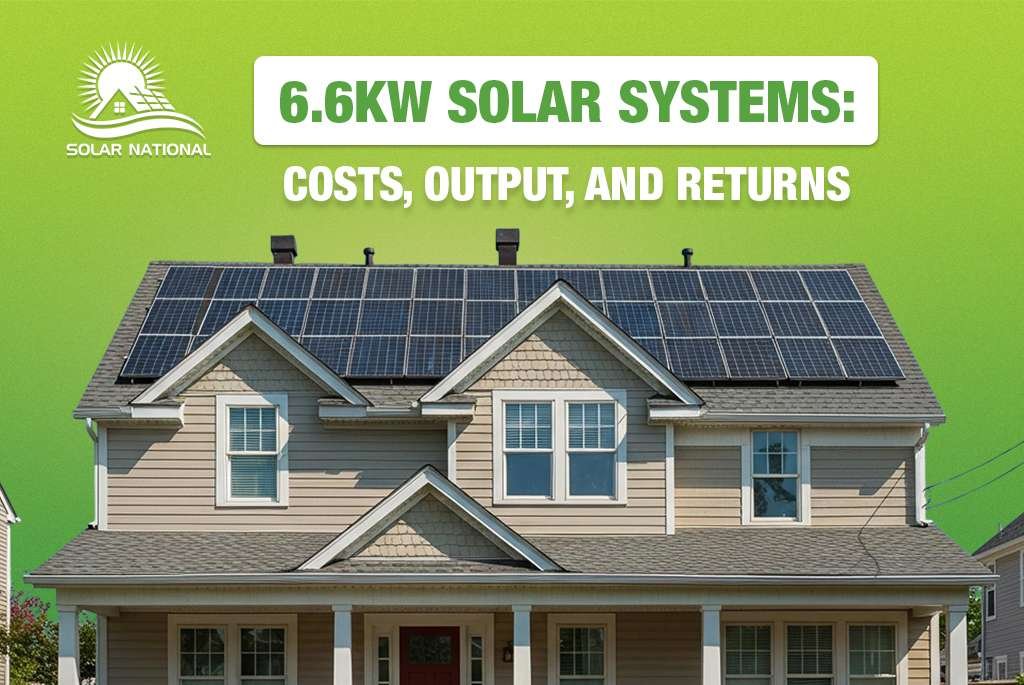 6.6kW Solar Systems Costs, Output, and Returns