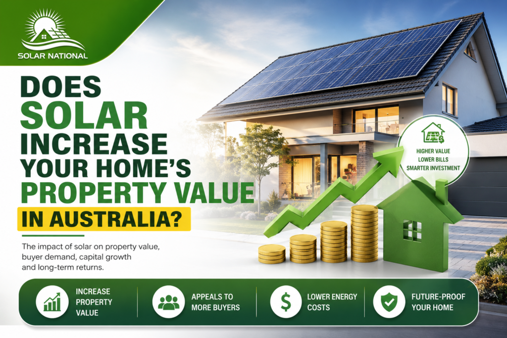 Does solar increase your home's property value in Australia