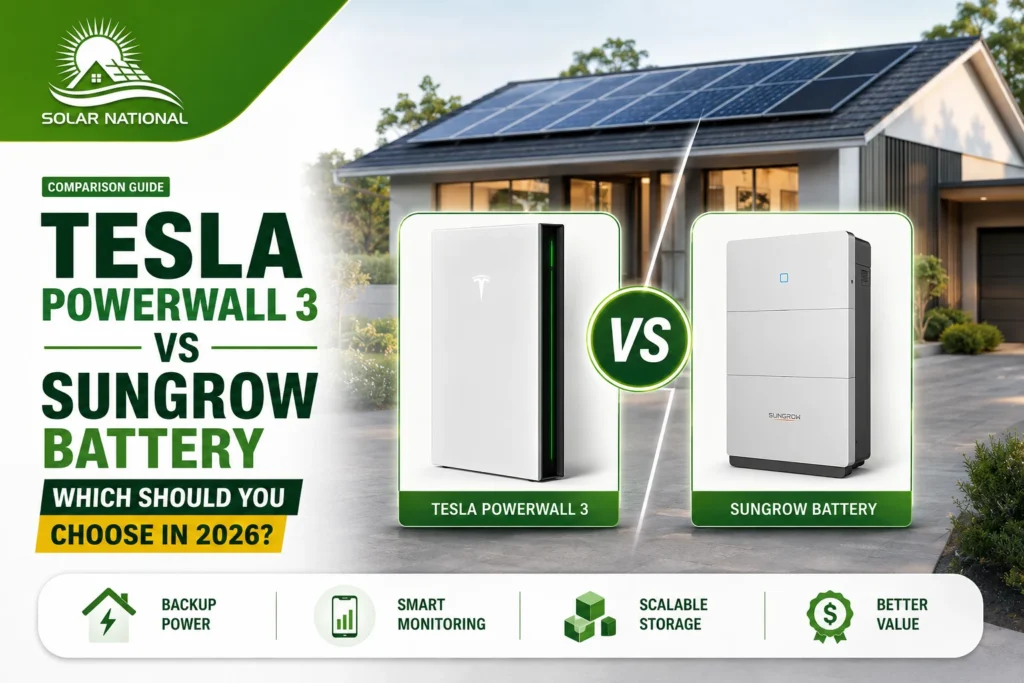 Tesla Powerwall 3 vs Sungrow Battery: Which Should You Choose in 2026?